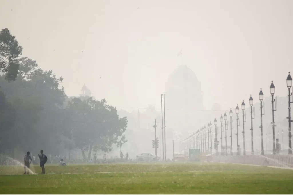 What Caused Air Pollution in New Delhi?