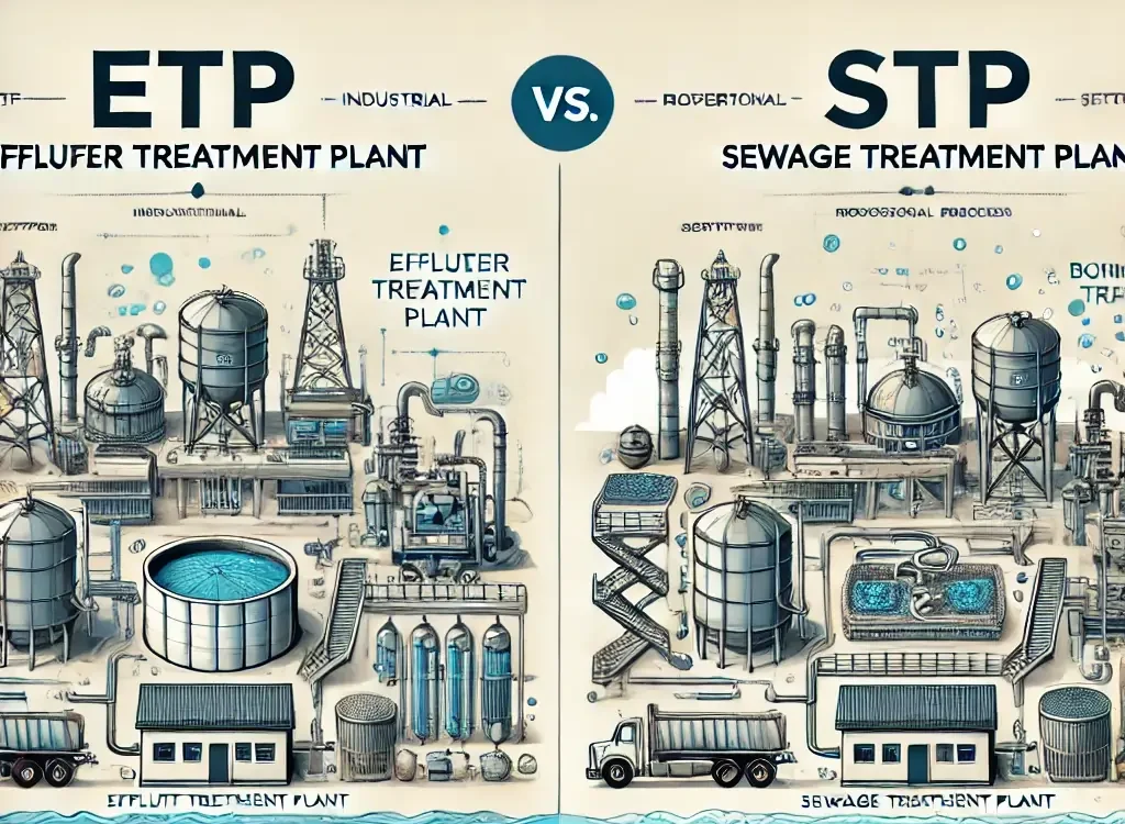 Difference Between Effluent and Sewage Treatment Plants