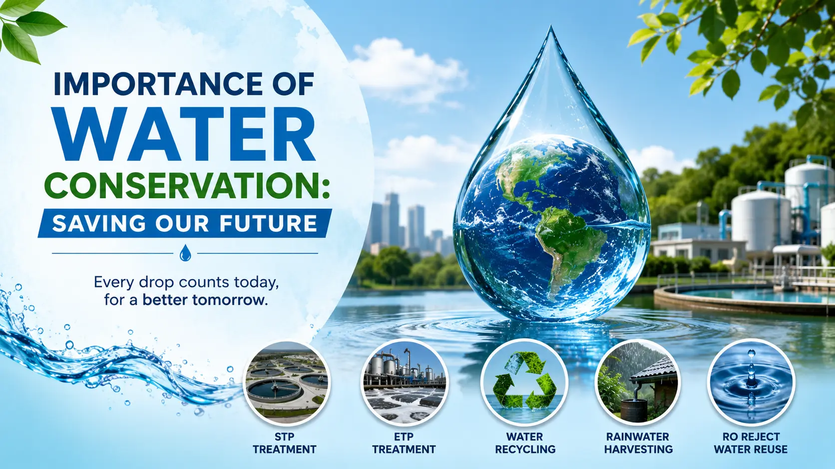 You are currently viewing Importance of Water Conservation: Why Saving Water Matters More Than Ever