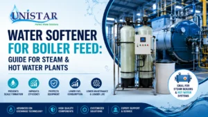 Read more about the article Water Softener for Boiler Feed: Guide for Steam & Hot Water Plants