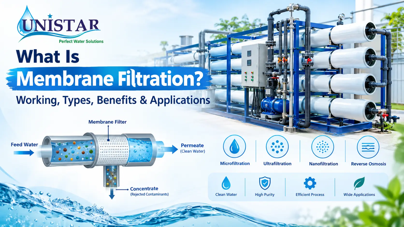 What Is Membrane Filtration Working, Types, Benefits & Applications